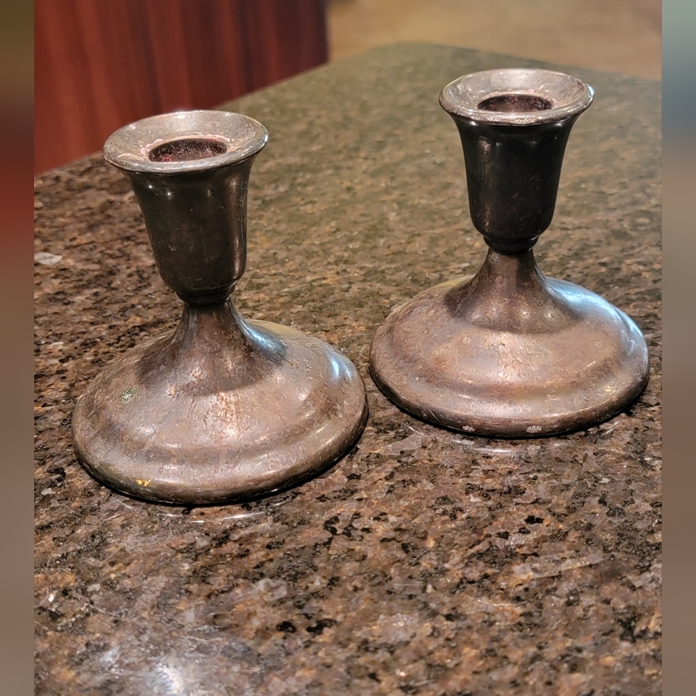 SILVER CANDLE🕯 STICK HOLDER